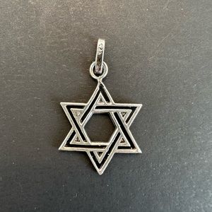 Star of David Sterling Silver Pendant